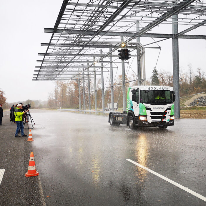 Inbetriebnahme Bergenungsanlage Digitrans Teststrecke