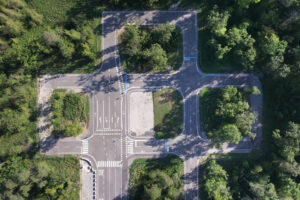 Teststrecke Cityzone Stadtverkehr